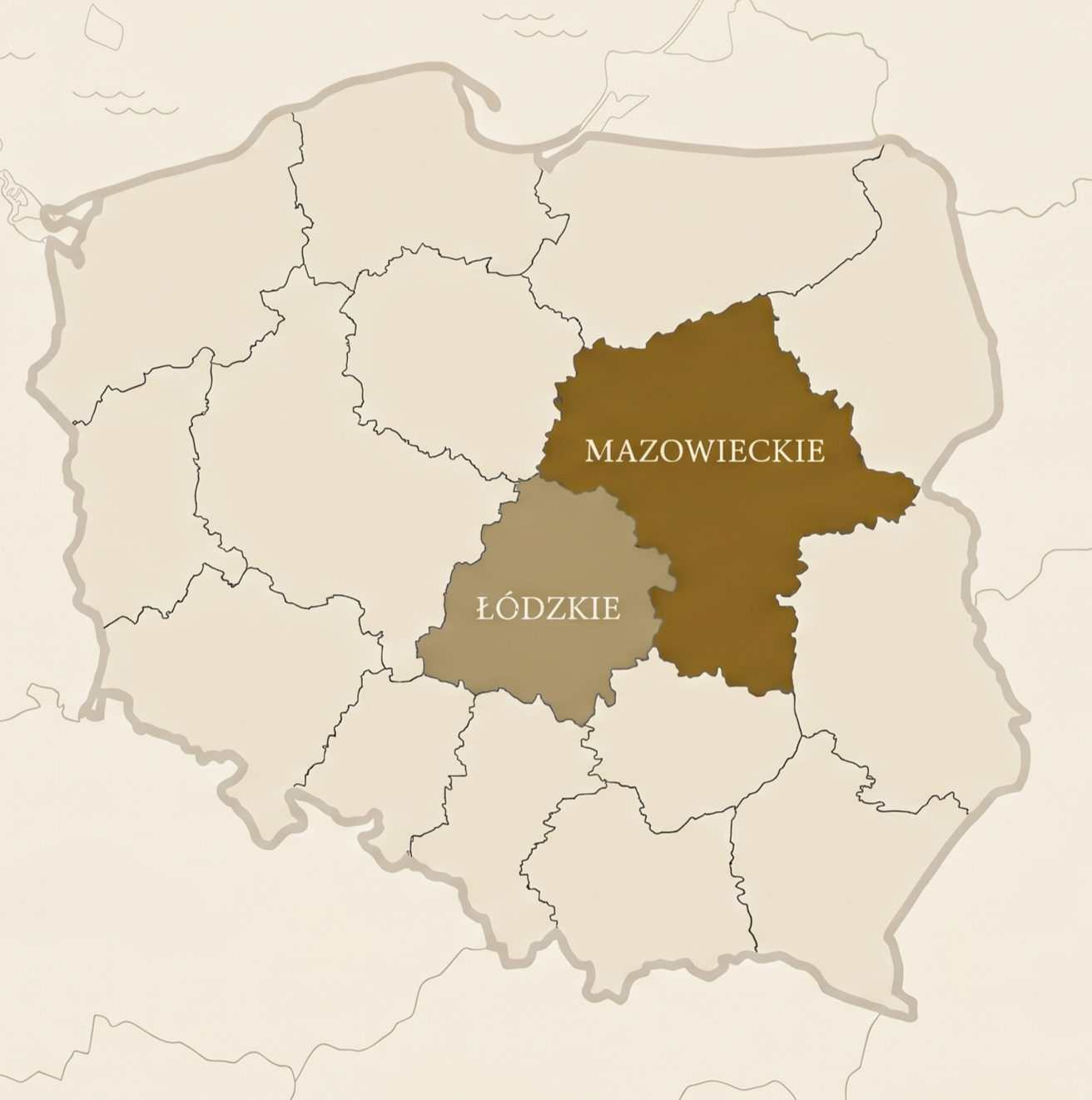 Obszar działania WM Geotechnika